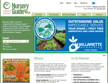 Tablet Screenshot of nurseryguide.com
